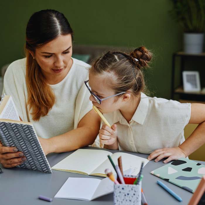 corso asacom online insegnante con bambina down