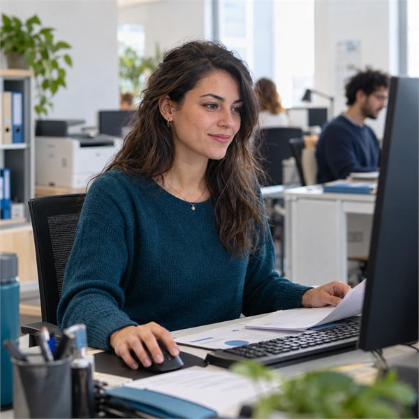 Operatore informatico dove lavora: Uffici e aziende private di qualsiasi settore, Studi professionali (commercialisti, avvocati, consulenti), Pubblica amministrazione e enti pubblici, Cooperative, associazioni e organizzazioni del terzo settore, Attività autonoma e libera professione.