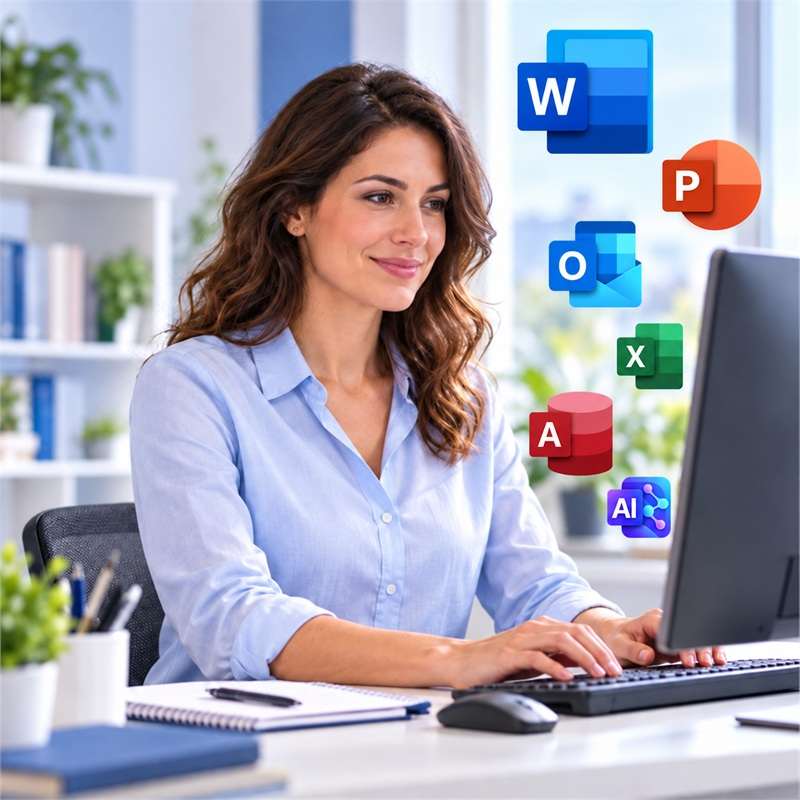 Corso operatore informatico in aula con rilascio di certificazione riconosciuta dal Ministero dell'Istruzione e del Merito MIM
